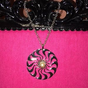 Authentic Vantel Pearl  “Morning Glory” Necklace